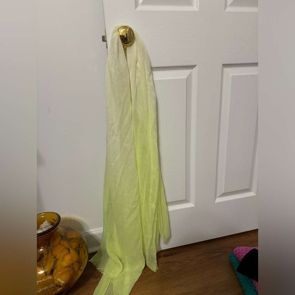 Yellow Ombré Scarf